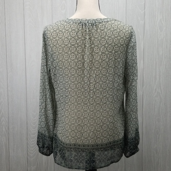 Rose & Olive | olive semi sheer top - Picture 5 of 6